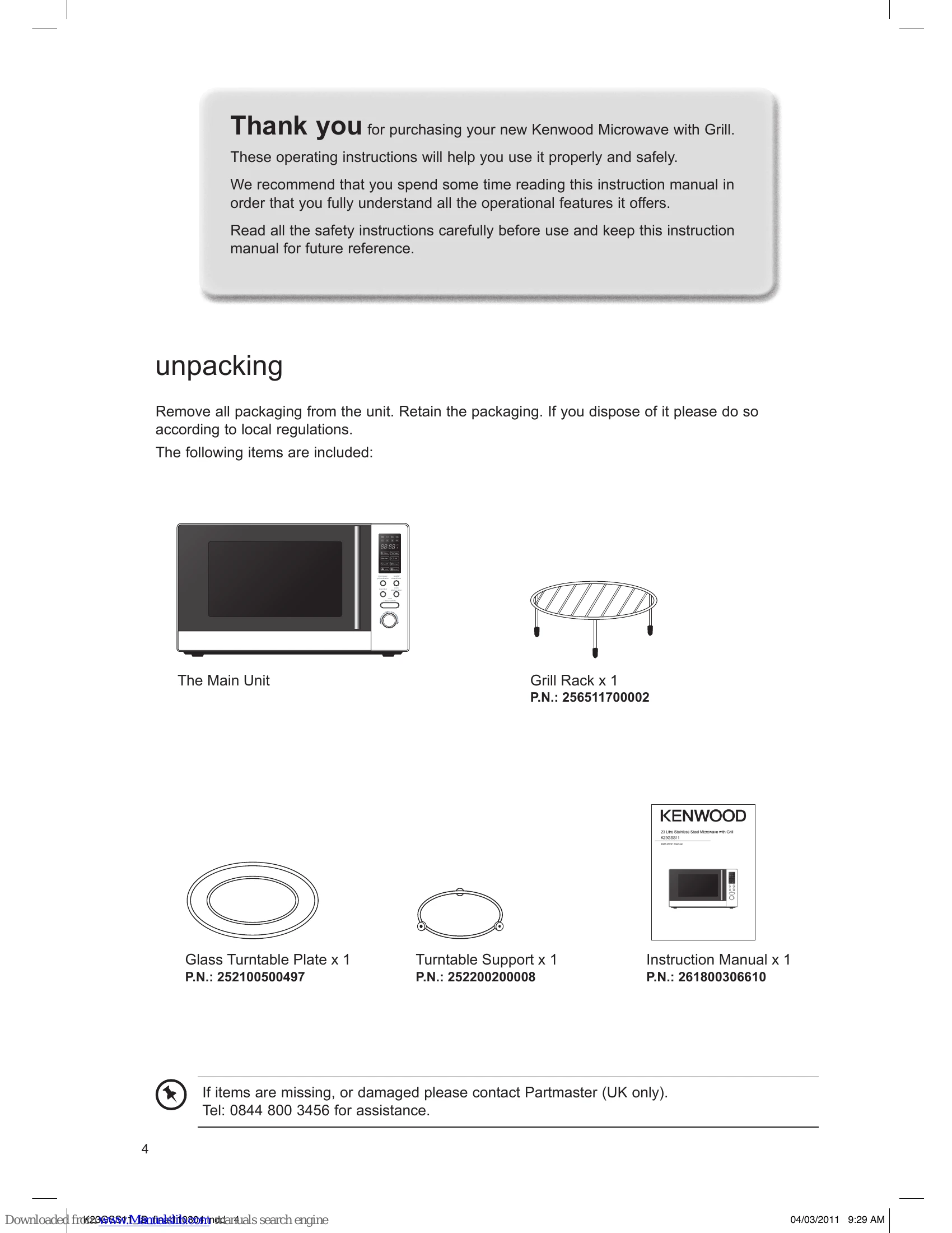 Manual for K23GSS11