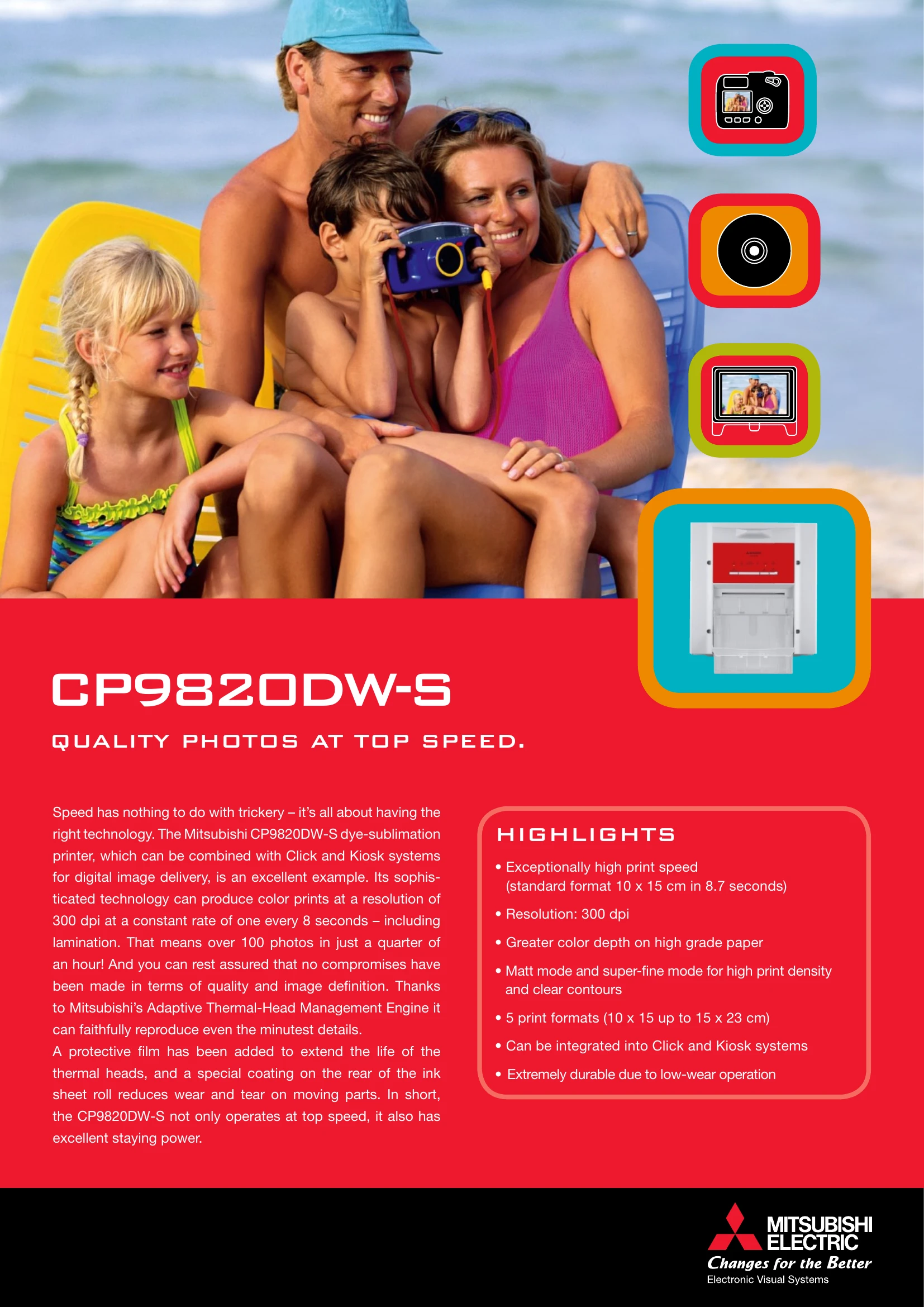 Brochure/Marketing for CP9820DW-S