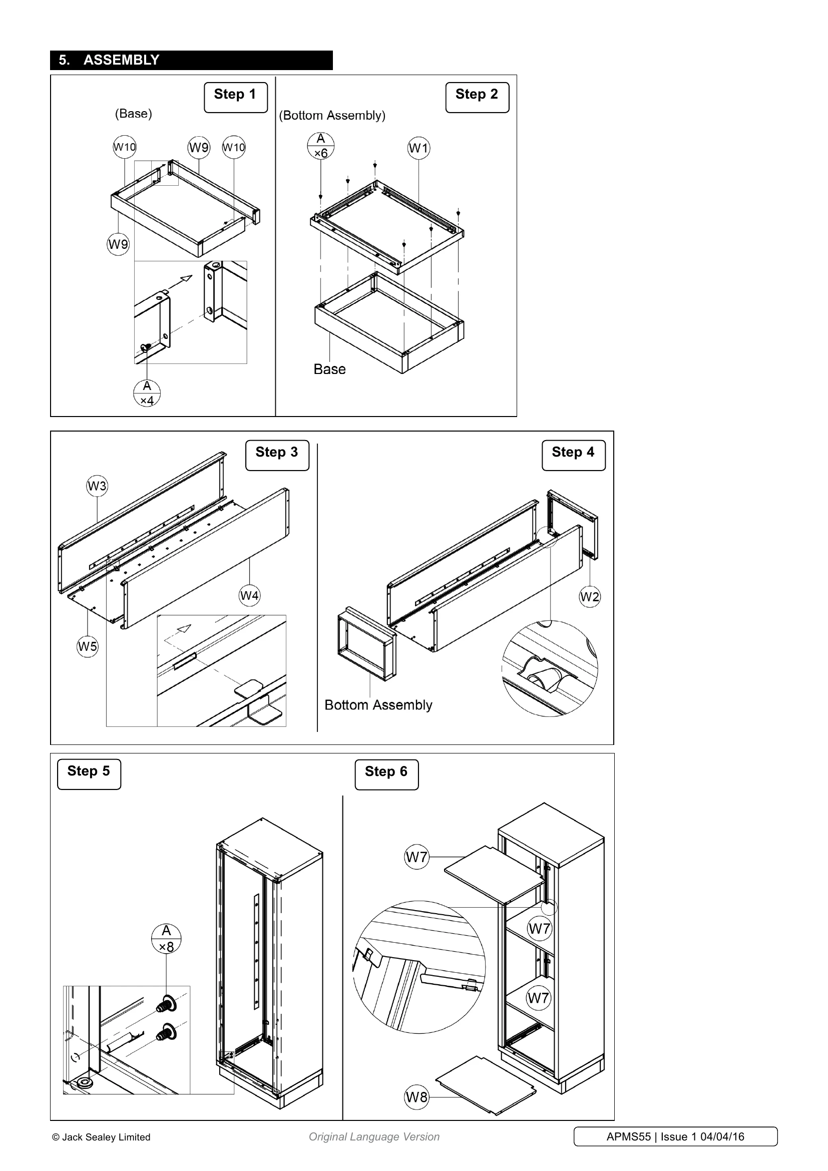 Manual for APMS55