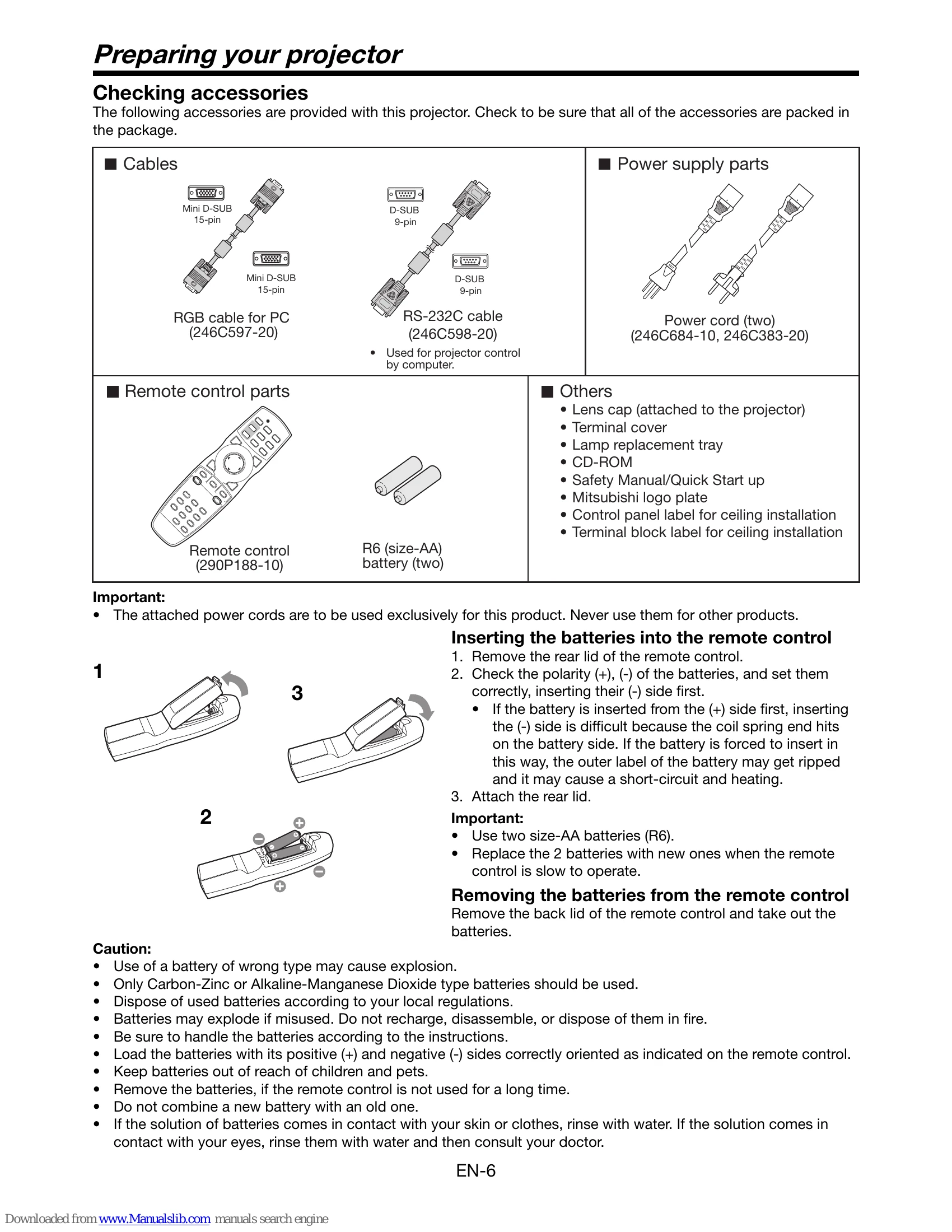 Manual for XD8100U